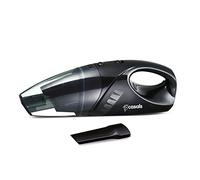 Casals VAC-100 - Aspirador para Coche, 100W, 12V, succión 2,5Kpa, Accesorios incluidos, Cable de 4 Metros, tamaño reducido, Negro