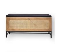 Casâme Banco con Almacenaje para Zapatos - Frente De Ratán