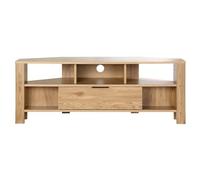 Casâme Mueble De TV De Esquina 1 Cajón Decoración Roble - L120 Cm