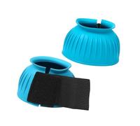CasaNexa Botas de Campana para Caballos 2 Piezas Protector de Talones Envoltura de Cascos Accesorio para Jinetes de Goma Robusta- L 8.6x8.6x9.9cm