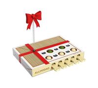 CasaNexa Juguete Interactivo para Gatos Whack-a-Mole con Rascador - Caja de Cartón Corrugado 41x31x6.7cm (16.1x12.2x2.6in)