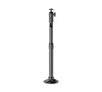 CasaNexa Soporte de techo con tubo telescópico, estructura resistente, soporte de metal ajustable para sala de conferencias, dormitorio, hogar, 40 a 80 cm