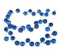 CASARIA® Bolas de Navidad con Leds 40 Bolas 2m 8 Efectos de Luz Interior Exterior Timer Luces Navideñas Azul