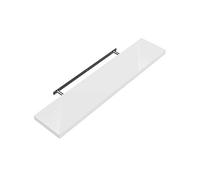 CASARIA Estantería para Pared Baldas Flotantes 50cm Fijación Invisible Repisa Multiusos Estante Madera