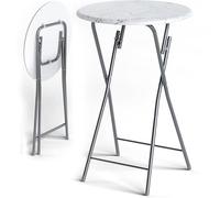 CASARIA Mesas de Bar Altas Plegables Juego de 2