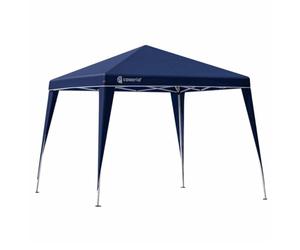 CASARIAŽ Pabellón Capri 3x3m Carpa Cenador de Jardín Fiestas Protección UV50+ Pop-Up Camping Festivales Patio