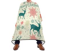 Casarse Con Ciervos De Navidad Barbero Capas Ligera Capa Peluqueria Impermeable Capas De Corte Peluqueria Para Peluquería Adulto Peluquero