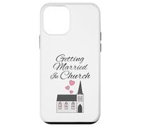 Casarse en la iglesia, compromiso de boda cristiana Carcasa para iPhone 12 mini