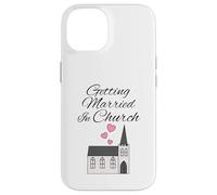 Casarse en la iglesia, compromiso de boda cristiana Carcasa para iPhone 14