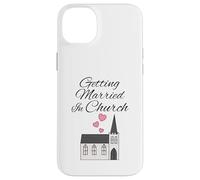 Casarse en la iglesia, compromiso de boda cristiana Carcasa para iPhone 14 Plus