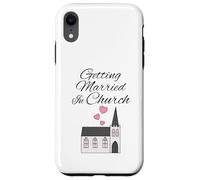 Casarse en la iglesia, compromiso de boda cristiana Carcasa para iPhone XR