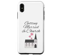 Casarse en la iglesia, compromiso de boda cristiana Carcasa para iPhone XS Max