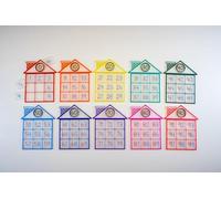 casas ABN niños para aprender matemáticas, Matemáticas manipulativas, Números Montessori, Juguetes Montessori matemáticas, Juego educativo para niños de 3 a 8 años. Montessori ABN