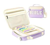 Casas Bíblicas - Bolso Con Correa Ajustable, Bolsa De Escritura De La Iglesia, Bolsa De Almacenamiento De Libros Devocionales | Para La Teología De La Iglesia Cristianos De Oración Encuentro De Viagg