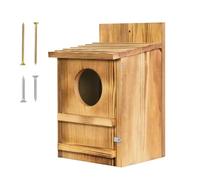 Casas de búho para exteriores 36.8x22.8cm Hábitat con de anidación de aves perca de aves