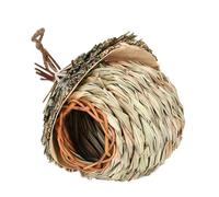 Casas de de aves Hummingbird, hierba tejida a mano, resistente al agua