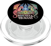 Casas De Juego Humanos Divertido Rpg Parodia Videojuegos Jugador PopSockets PopGrip para MagSafe