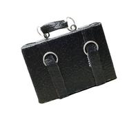 Casas de muñecas en miniatura a escala 1/12, modelo de maleta retro, madera, metal, materiales de poliuretano, exhibición, regalo, retro, miniatura, casas de muñecas coleccionables