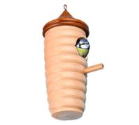 Casas para colibríes: de pájaros Madera Natural, construcción Resistente a la Intemperie, diseño Compacto Que se Puede Colgar con Cuerda | Pequeña casa al Aire Libre colibríes, Salvajes, jardín,