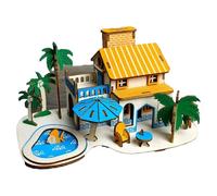 Casas Puzzle 3D Madera,Maquetas Construir Modelos Kits,Potenciar Creatividad,Regalos para Cumpleaños, San Valentín, Día del Padre y Navidad