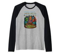 Casas y Seres Humanos Juegos Divertidos RPG Jugadores Hombres Mujeres Niños Camiseta Manga Raglan