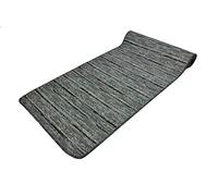 Casatessile Alfombra de Cocina Ancho 50 cm. Corredor de Cocina Lavable, Alfombra Antideslizante Debajo del Fregadero. - Grigio, 180 cm.
