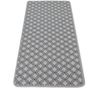 Casatessile Cocina Amplia Alfombra de Plata 50 cm. - VAR. 2, 200 cm.