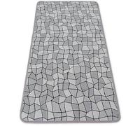 Casatessile Cocina Amplia Alfombra de Plata 50 cm. - VAR. 3, 350 cm.