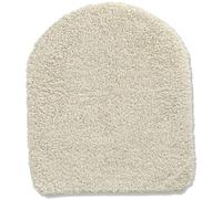 Casatessile Cubierta del Eje Inodoro 40X45 cm Soft Velvet Tapa de Eje Suave, Tapa de Asiento de Agua, Tapa de Agua - Ecru