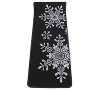 Casatessile Estera de Cocina Antideslizante de Ancho 50 cm. Stella Neve Alfombra Lurex, Pasillo Multiuso Lavable a Máquina. - 100 cm.