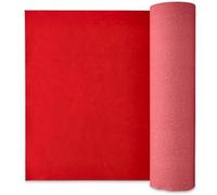 Casatessile Tira de Alfombra mágica Grande modificada para requisitos particulares 1 MT para Eventos y Ceremonias de la Boda - Rosso