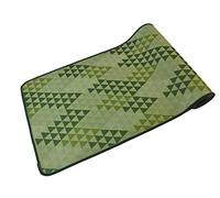 Casatessile Triangoli Liscio Alfombra de Cocina Ancho 50 cm. - Verde, 120 cm.