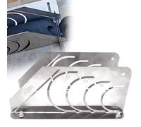 Casbomy Cortadora de tubos de goma de precisión de 45 °, cortador de tubos de espuma de tamaño ajustable, abrazadera de corte de placa de acero aislado para tubos de 60 a 90 mm de diámetro (1 unidad)
