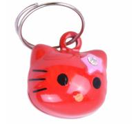 Cascabel pequeño para gatos modelo Gato Rojo, 18 mm