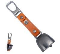 Cascabeles De Oso Para Perros | Alarma Magnética Portátil De Seguridad - Cascabel Para Oso Con Correa De Cuero - para Senderismo Escalada Ciclismo Mochilero Acampada Trekking Picnic Cazadores Excursio