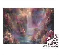 Cascada arcoíris pacífica Puzzle 1000 Teile 38x26cm/1000pcs, - Juego Antistrés Educativo, Creativo Y Decoración Hogareña, Regalo para Todos Los Ages