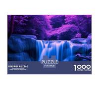 Cascada BosqueJigsaw Puzzles for Adults 1000 Piece Age 12+ for Adults Educational Game Challenge Toy Beautiful Decoration Birthday Gifts38x26cm/1000pcs