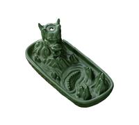 Cascada De Humo De Fuente De Incienso Quemador De Incienso Cerámica con Forma Dragón Escupiendo, Ideal For El Hogar Y Estudio - Adorno Creativo Caja Horizontal