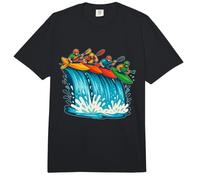 Cascada de los Cuatro Corredores de Boater Cross Comfort Colors Adult Heavyweight T-Shirt