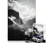 Cascada del Valle de Yosemite para Adultos, Rompecabezas de 1000 Piezas, Diseño Afilado, Tranquilo, Recreación, Uniforme, Regalo Festivo (38x26cm)