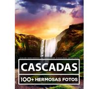 Cascada Libro - Imagenes Sorprendentes - Gran y Asombrosa Colección - 100 Cascadas Imagenes - Para Niños y Adultos