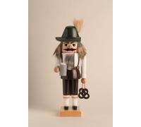 Cascanueces Bayer 27 CM Nuevo Figura de Madera Erzgebirge Cascanueces