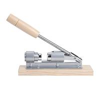 Cascanueces de aleación de aluminio |Robusta herramienta de prensado manual para nueces/almendras/avellanas |Aprovechar el diseño ahorra esfuerzo y mantiene los granos enteros