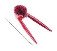 Cascanueces de aluminio, ergonómico para facilitar la extracción de la cáscara, cascanueces multifuncional para la cocina, herramienta de aluminio