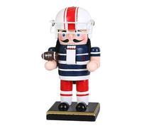 Cascanueces de Navidad | 6 Pulgadas de fútbol Americano Soldado Cascanueces Figuras clásicas de Escritorio, Figuras coleccionables para Escritorio, estantería, Centro de Mesa, decoración de