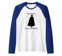 Cascanueces Divertido Drosselmeyer No Hago una Navidad Sutil Camiseta Manga Raglan