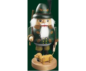 Cascanueces Förster + Teckel Erzgebirge Navidad 12689