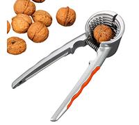 Cascanueces Nueces Cascanueces de Metal Alicate para Nuez Abrenueces con Mango Antideslizante Multifuncional Pistachos Avellanas Pacana Almendras Nueces Cascanueces para Nuez,Castañas,Nueces de Brasil