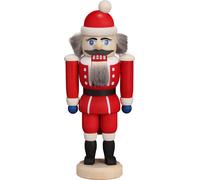 Cascanueces Papá Noel Colorido HxBxT = 14x5x3cm NUEVO Navidad Seiffen Nutcrack