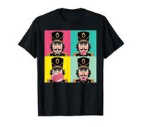 Cascanueces Pop Art Bubble Gum Funny Christmas Holiday Camiseta